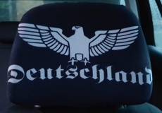 Auto - Kopfsitzüberzug 1 Paar - Reichsadler