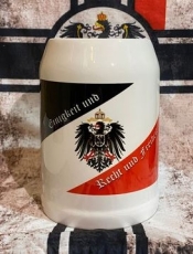 Bierkrug - Einigkeit und Recht und Freiheit