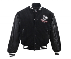 Baseball Jacke - Leder - Tysonz - schwarz