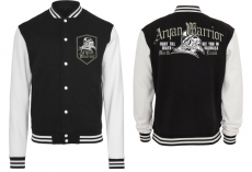 College Jacke - schwarz/weiß - North Land - AW - FTD