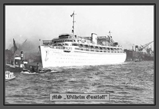 Blechschild - MS Wilhelm Gustloff - 113 (96)