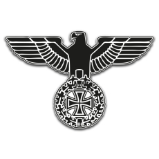 PVC Aufkleber - Reichsadler - Eisernes Kreuz