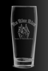 Bierglas - KKK - Ku Klux Klan - Wake up White People