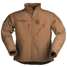 Softshell Jacke - SCU 14 - DARK COYOTE