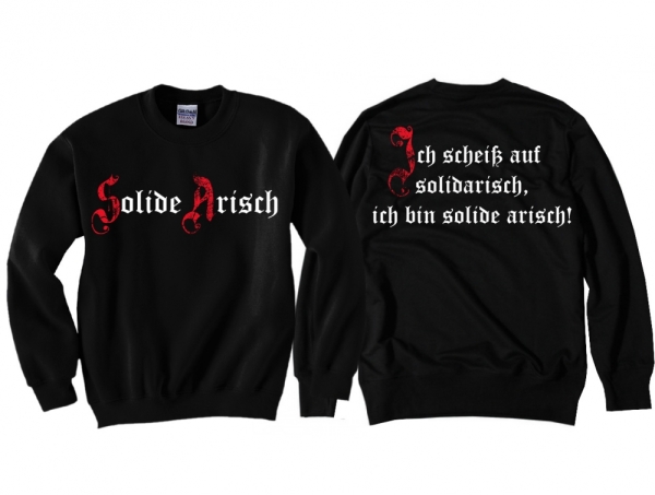 Pullover - Solide Arisch