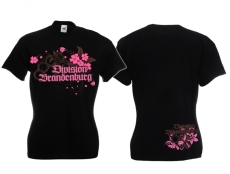 Frauen T-Shirt - Division Brandenburg - Freya - schwarz