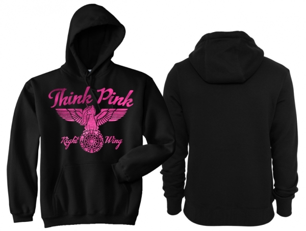 Frauen - Kapuzenpullover - Think Pink - Right Wing