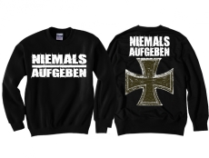 Pullover - Niemals Aufgeben - Motiv 2