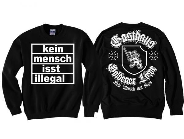 Pullover - Kein Mensch isst Illegal