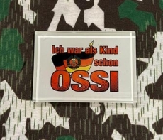 Magnet - Glas - Ich war als Kind schon Ossi