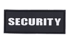 Aufnäher - SECURITY 3D - PVC M.KLETT