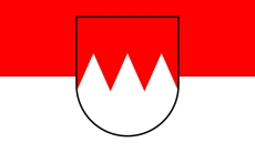 Fahne - Franken - mit Wappen (137)