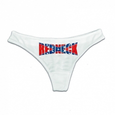 String Tanga - Redneck - weiss