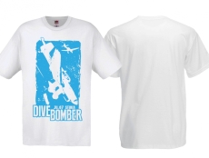 Frauen T-Shirt - Dive Bomber - Ju 87 Stuka - weiss/hellblau