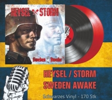 Heysel / Storm - Sweden awake Split LP Schwarz