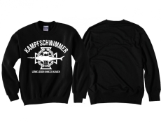 Pullover - Kampfschwimmer - schwarz