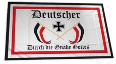 Fahne - Deutscher durch Gnade Gottes (250x150) (304)