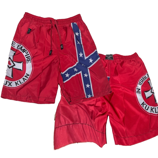 Premium Badehose - Ku Klux Klan - Invisble Empire