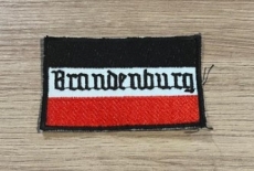 Aufnäher - Brandenburg - schwarz-weiß-rot