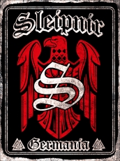 Blechschild - 12x18cm - Sleipnir - Germania