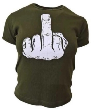 Frauen T-Shirt - Stinkefinger +++ANGEBOT+++