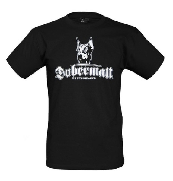 Doberman - T-Shirt - Kopflogo - navy +++RAUSVERKAUF+++