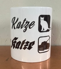 Tasse - Deine Katze meine Katze