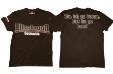 Premium Shirt - Ultrabraun - bin ich zu braun - bist du zu bunt - braun