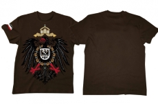 Frauen T-Shirt - alter Reichsadler - Motiv1 - braun