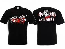 T-Hemd - Good Night Left Side - Anti-Antifa