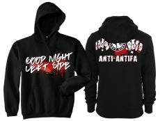 Frauen - Kapuzenpullover - Good Night Left Side - Anti-Antifa