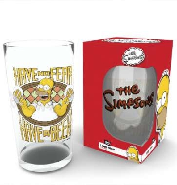 Merchandise Pint Glas - The Simpsons - Have a Beer+++Einzelstück+++