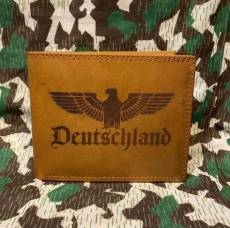 Leder Geldbeutel - Reichsadler - Deutschland