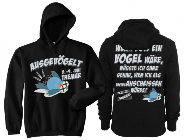 Kapuzenpullover - Themar - ausgevögelt