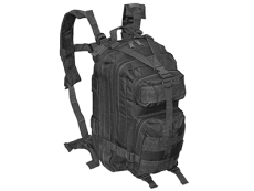 Rucksack - Elite-Kämpfer - schwarz