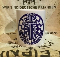 Tasse - Anker der Freiheit - Dunkelblau