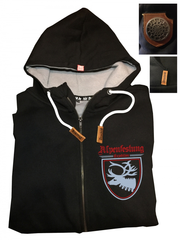 Druck18 Premium - Kapuzenjacke - Alpenfestung - Motiv 2