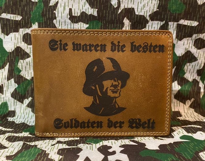 Leder Geldbeutel - Sie waren die besten Soldaten der Welt - Motiv 3