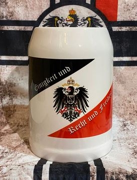 Bierkrug - Einigkeit und Recht und Freiheit