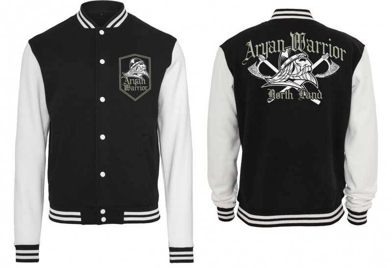 Frauen College Jacke - schwarz/weiß - North Land - AW - Axmen