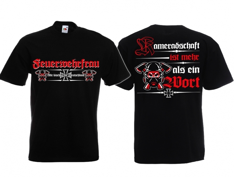 Frauen T-Shirt - Feuerwehrfrau