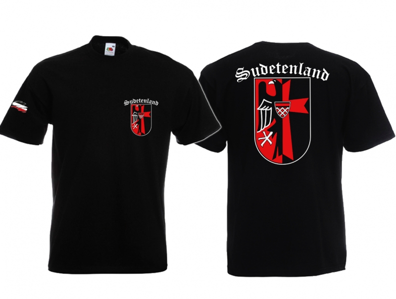 Frauen T-Shirt - Sudetenland - schwarz