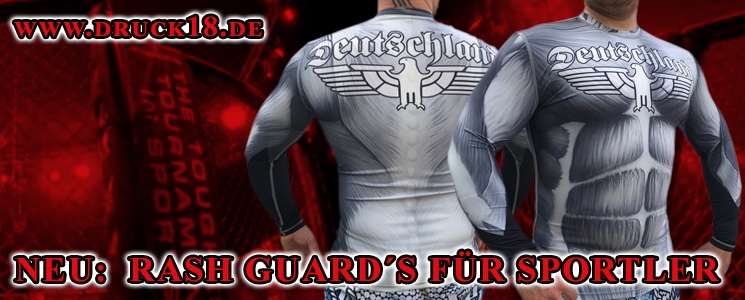 Rash Guard - Aryan Men - grau