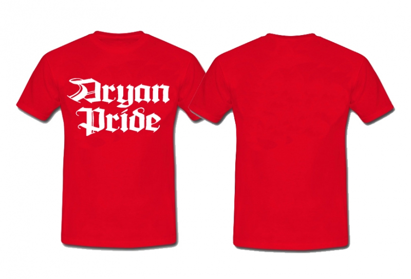 Frauen T-Shirt - Aryan Pride - rot