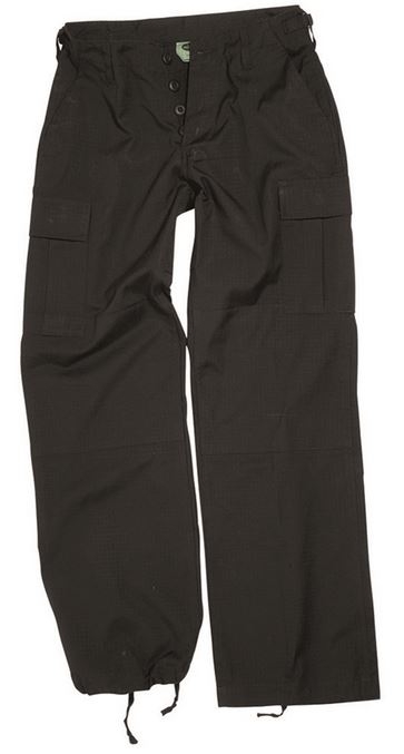 Frauen US BDU Hose R/S - schwarz