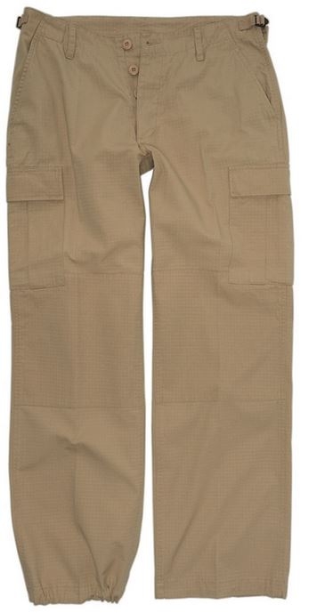 Frauen US BDU Hose R/S - PREWASH KHAKI