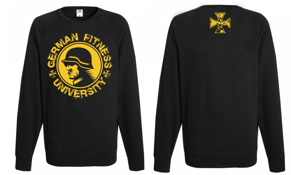 Langarmshirt - German Fitness University - Soldat