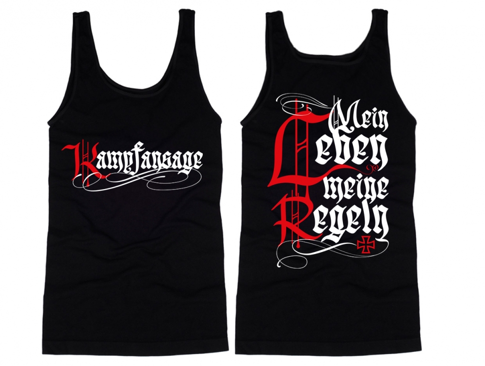 Muskelshirt/Tank Top - Kampfansage