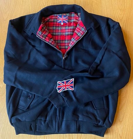 Harrington - England Jacke - schwarz +++RAUSVERKAUF+++NUR WENIGE DA+++