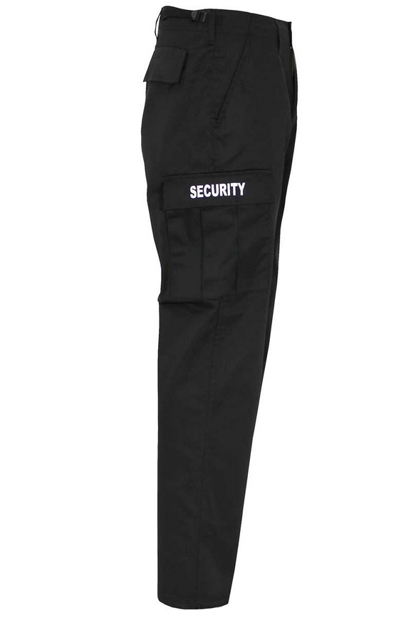 BDU - Army Cargo Hose - Security - schwarz